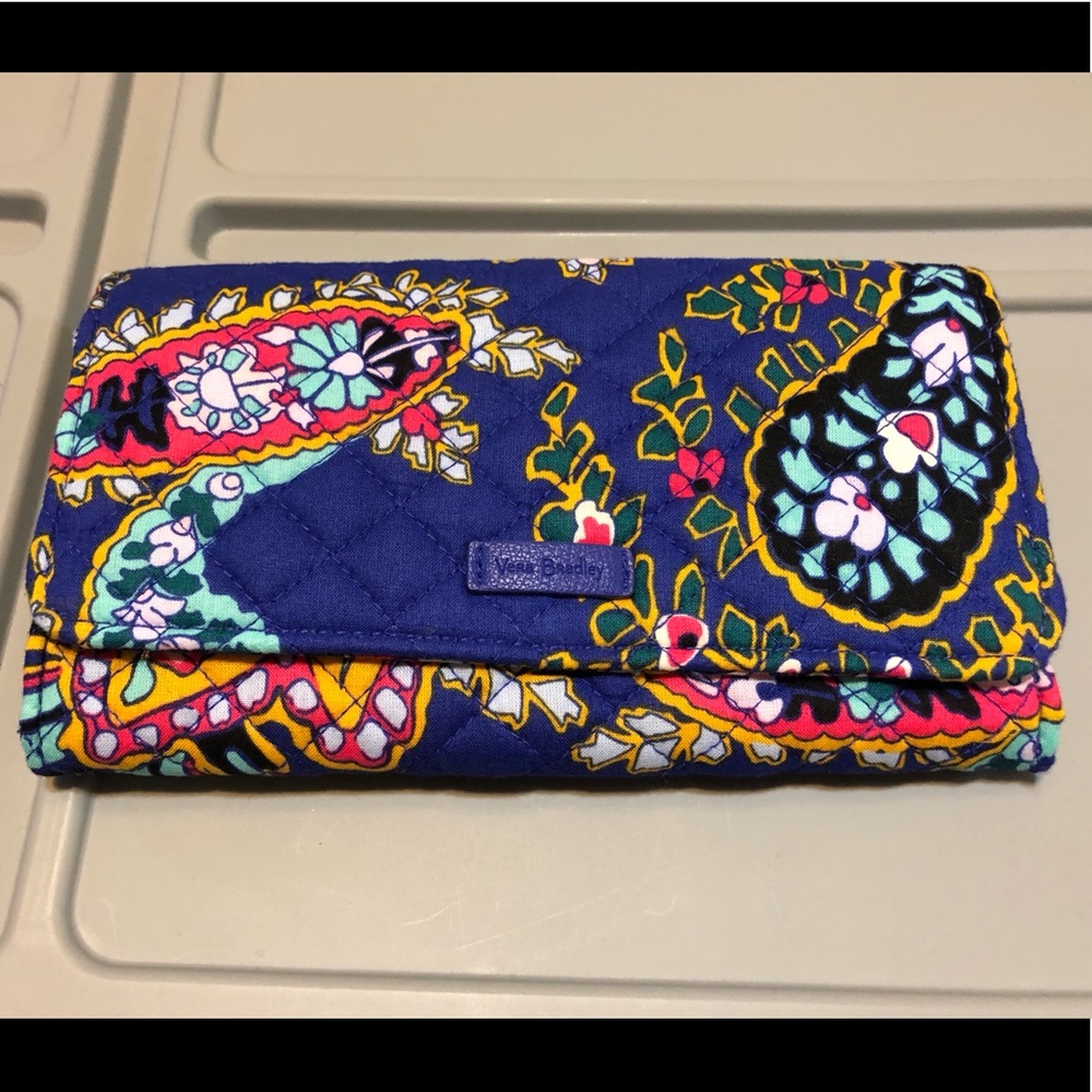 Vera Bradley Audrey Wallet - Romantic Paisley